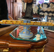 ceramic menorah